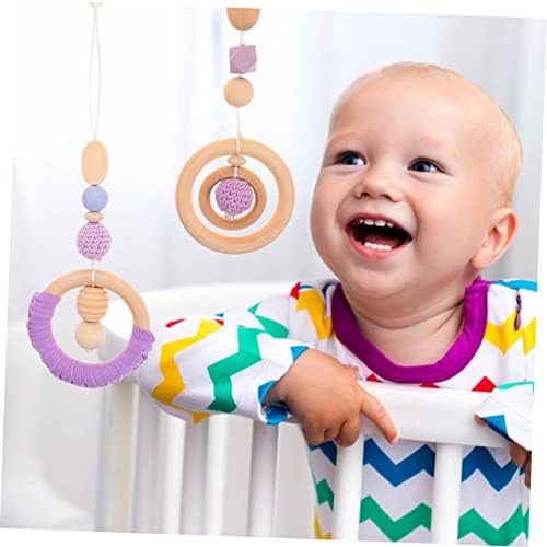 צעצוע של 16 יח 'של Beech Beech קשת קשת פעימות לתינוק תפאורה של ילד יילוד צעצועים תפאורה לתינוקות רעשן צעצועי רכב