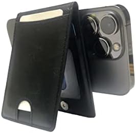 ארנק סטנד מתכוונן מגנטי מתכוונן, מחזיק כרטיסי אשראי 5 עם Magsafe Walet עבור Apple iPhone 14