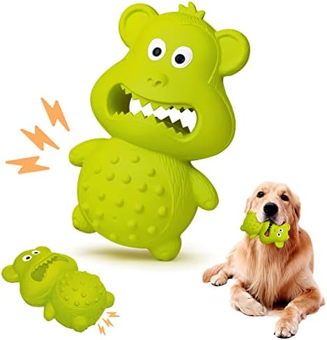 אלגקס בלתי ניתן להריסה צעצועי כלבים לעיסות אגרסיביות/צעצועים כלבים קשוחים לכלבים בינוניים/גדולים גזע/צעצועים