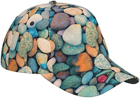 אבנים צבעוניות בייסבול כובע גברים נשים, למבוגרים בייסבול כובע,עבור ריצה אימונים ופעילויות חוצות כל