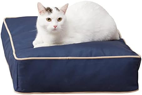 כלבים שמחים סטלה מלבן מקורה/חיצוני מיטת חתול הפיכה - חיל הים