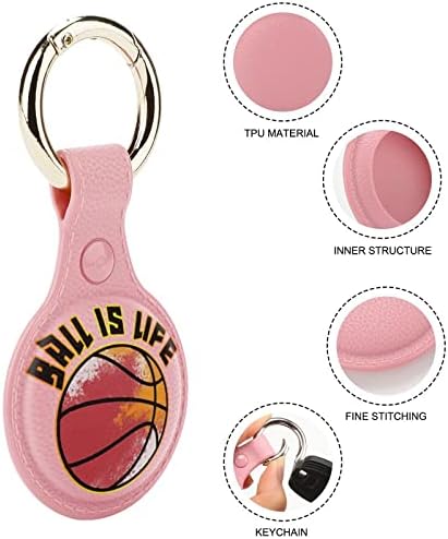 כדורסל חיים מחזיק עבור מפתח טבעת מגן מקרה כיסוי איתור תג עבור ארנק מטען חיות מחמד