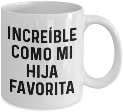 טאזה פארא פאפא, רגלו פארא פאפא דה חיג ' ה, ספרדית אבא קפה ספל, מתנה לאבא בספרדית, אבא ספל ספרדית, מתנות מבת בספרדית