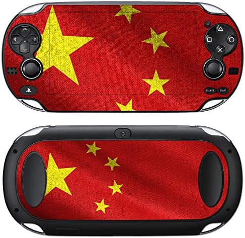 Sony PlayStation Vita Design Skin דגל הרפובליקה העממית של סין מדבקה מדבקה לפלייסטיישן ויטה