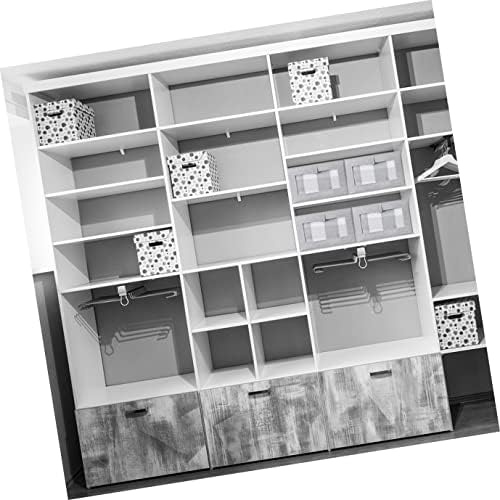 CABILOCK 4 PCS צעצועי ארון ארון מחזיק קוביית מכולה מכולה בית יכולת משרדי פחי ארון ביתי לבד