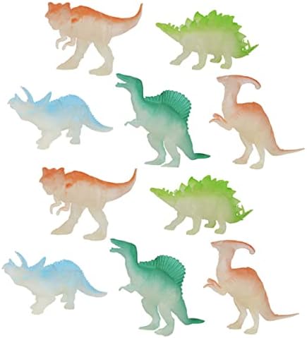 טוינדונה 10 יחידות דינוזאור זוהר צעצועים בתפזורת לילדים דינוזאורים צעצועים לילדים דינוזאורים צעצועים צעצועים