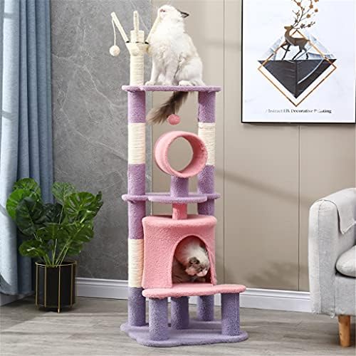 חתול של עץ גרדן מגדל דירה ריהוט שריטה הודעה חתולים קפיצות צעצוע לשחק בית חתולי שינה מיטת חתולי בית טיפוס צעצוע