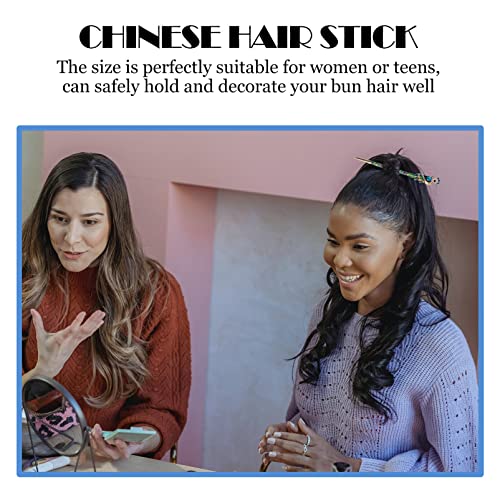 סיכת ראש נשים שיער קליפים מתכתי שיער קליפים מתכת קוצצים מקלות מקלות אכילה לשיער תסרוקת גבוהה סיכות שיער סיכת נשים