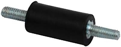 X-deree 8mmx15mm m3 חוט זכר חוט גומי בולם זעזוע רטט מבודד הרכבה 4 יחידות (8 ממ