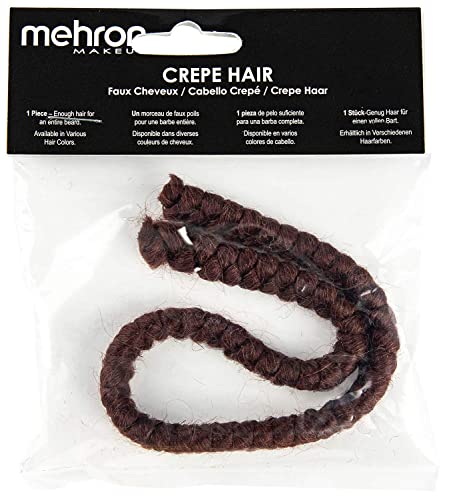 איפור Mehron Crepe Hair Traid 12 אינץ '