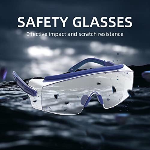 טיפול אופטי אנטי ערפל משקפי בטיחות משקפי בטיחות עוטפים משקפי עמידות עמידות בפני עדשה מתכווננת, משקפי