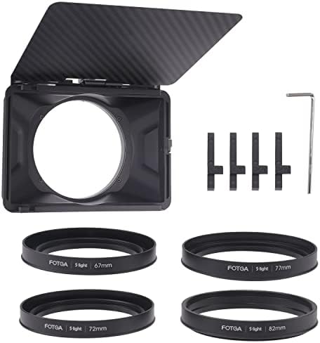 FOTGA DP500III 4X4 4X5.65 מיני קופסה מט + כלוב מצלמה אחיזת יד צדדית עבור DSLR מצלמה נטולת מראה וידאו ייצור סרטים
