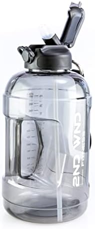 2 כושר 2.2 ליטר חצי ליטר בקבוק מים חינם עם מכסה קש מכוסה בשרוול אחסון מבודד