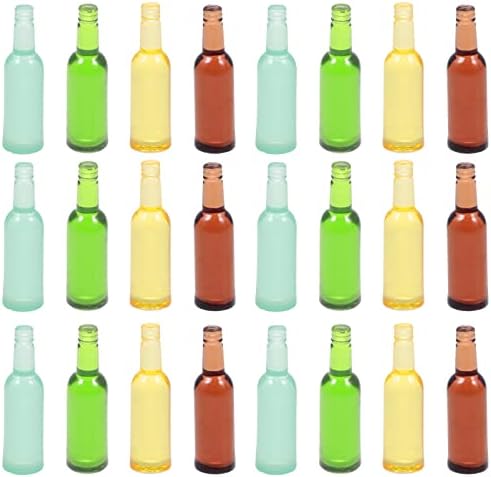 מיניאטורות יארדווה 48 יחידות קישוטים מיניאטוריים מיני קישוטי קישוט מקסים בקבוק: דקורס אביזרים מקסימים