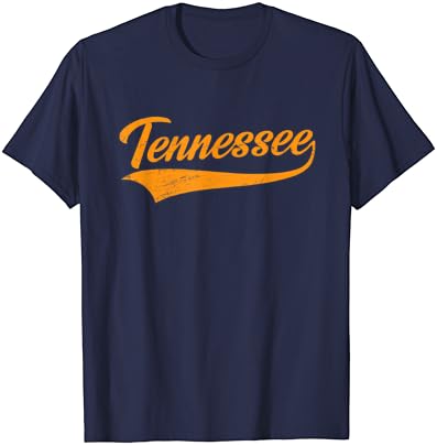 טנסי - TN - עיצוב במצוקה של Throwback - חולצת טריקו קלאסית