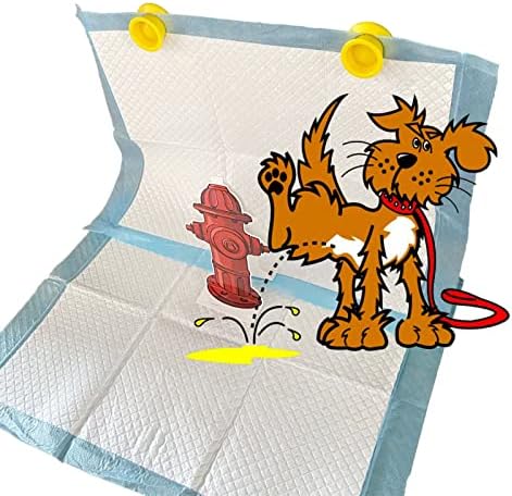 כלב פיפי כרית מחזיק, נייר אש ברז יעד לחיות מחמד חיתול כרית מדריך זכר גורים כלבים בסיר אימון 18.5 איקס