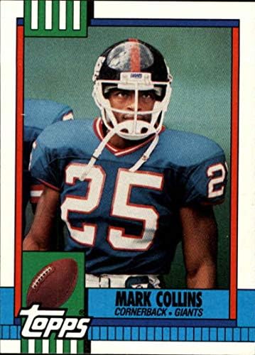 1990 Topps 56 Mark Collins NY Giants NFL כרטיס כדורגל