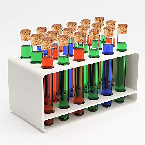 צינורות בדיקת פלסטיק ברורים עם כובעי פקקים אטומים מבחן פקק אטום