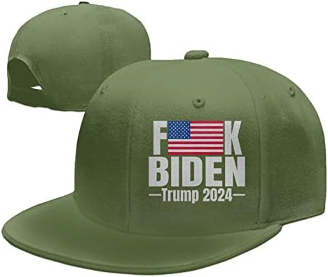 פוק ג'ו ביידן וטראמפ 2024 דגל גברים ונשים כובע משאיות מסוגננות