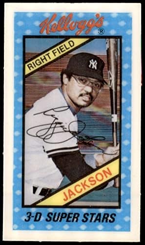 1980 Kelloggs 26 רג'י ג'קסון ניו יורק ינקי NM/MT Yankees