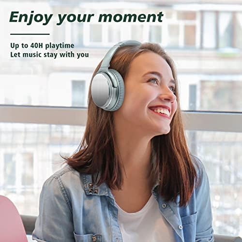 SRHYTHM NC35 מבטל רעש אוזניות אלחוטי Bluetooth 5.3 עם NiceComfort 25pro מבטל רעש פעיל אוזניות אלחוטיות, Bluetooth