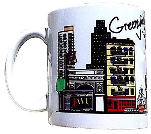 ספל קפה בהשראת חברים מרכזיים - גריניץ 'וילג', ניו יורק