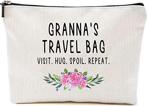 Htdesigns תיק נסיעות גרנה - מתנה גרנה - תיק איפור סבתא - מתנת יום הולדת גרנה - מתנה ליום אמא