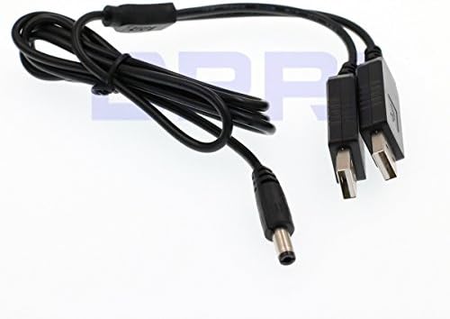 DRRRI EP-5B מצמד DC מתאם USB כפול עבור Nikon V1 D600 D710 D800 D7000