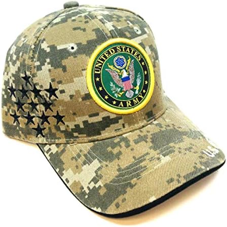 ארצות הברית צבא חותם לוגו דיגיטלי הסוואה כובע עם כוכבים