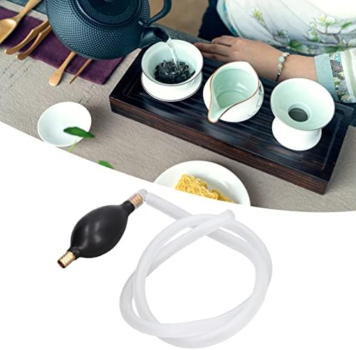 תה מגש ניקוז צינור, תה שולחן למטה מים צינור שקוף חסין דליפות עבור 1.2 סנטימטר קוטר צינור