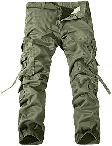 להתאים מכנסי מטען לגברים מגברים מכנסיים צבאיים טקטיים חיצוניים מכנסי טיול קלים משקל קל משקל עם ריבוי