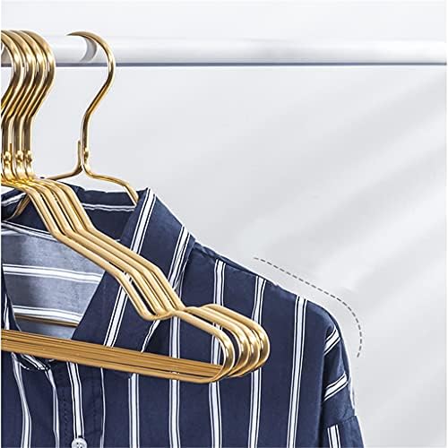 WODMB קולבי בגדי מתכת עמידה מתלה אחסון ארון מלתחה מכנסיים מעיל בית מכנסיים נגד החלקה על קליפים למבוגרים/מארגן
