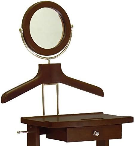 Winsome Trading, Inc. Vanity Valet Stand, Walnut