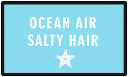 טלאי שיער מלוחים של אוקיינוס ​​אוויר - טלאי חוף אפליקציה לבגדים - טלאי קיץ