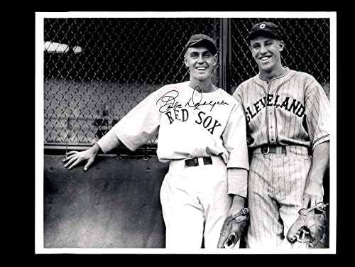 Babe Dahlgren JSA COA חתום 8x10 וינטג 'רד סוקס חתימה - תמונות MLB עם חתימה