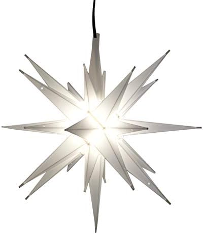 היגיון אלף - טופר עץ כוכבים מורבי של 12 אינץ ' - כוכב חג המולד מואר בוהק מואר - שימוש בכוכבים ככוכבים ככוכבים
