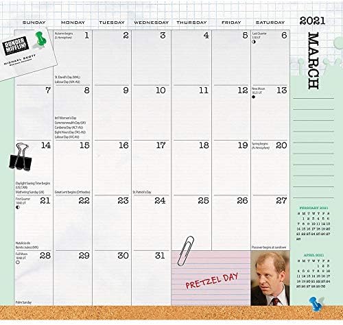 לוח השנה לכיס של משרד לשנתיים 2021 לוח השנה, סחורת המשרד