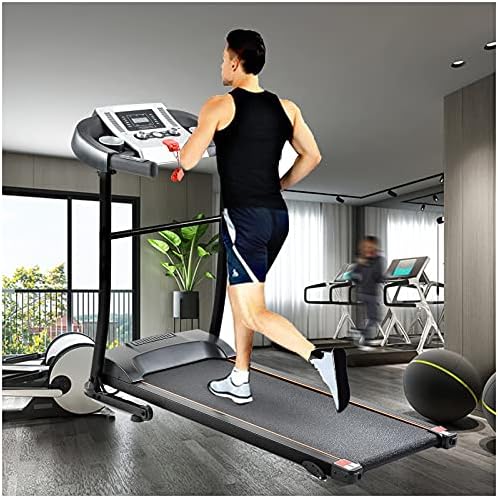 הליכון הליכון חשמלי מתקפל הליכון לליכון כושר כושר ביתי בהליכון ריצה ממונע עם אימון אימונים מקורה