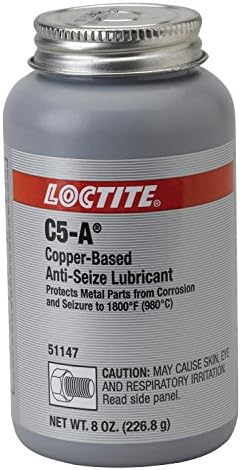 Loctite 51147 C5-A מבוסס נחושת, -30 עד 1800 מעלות טווח טמפרטורה, 8 גרם
