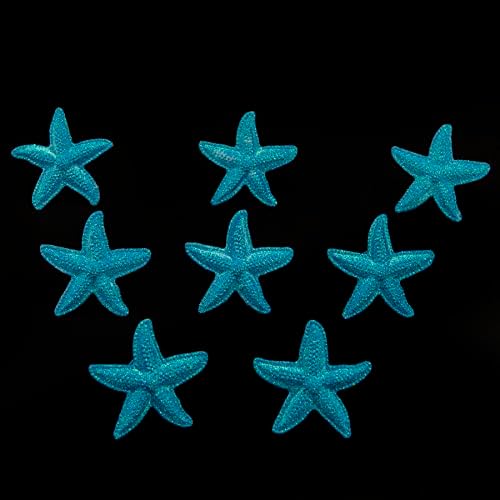 מגירת כוכבי ים של FoxWake מושכות וידיות 8 חבילות ארונות בעלי חיים נוצצים ידיות חמודות לחדר