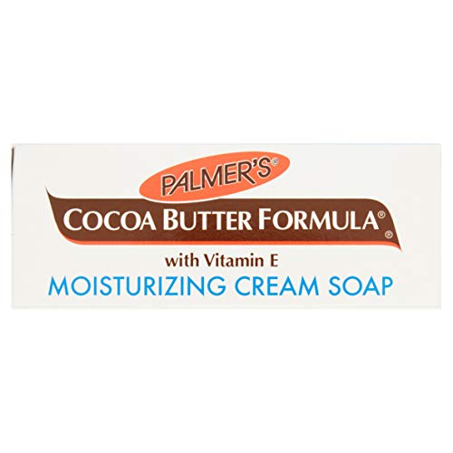 פורמולת חמאת הקקאו של פאלמר עם ויטמין אי, סבון קרם לטיפול בעור יומי, 3.5 אונקיות