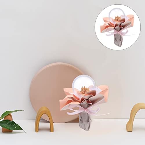 Sewacc Miniatures 4 חבילות פרחים קטנים לפרחים קטנים למלאכות פרחי נייר קטנים