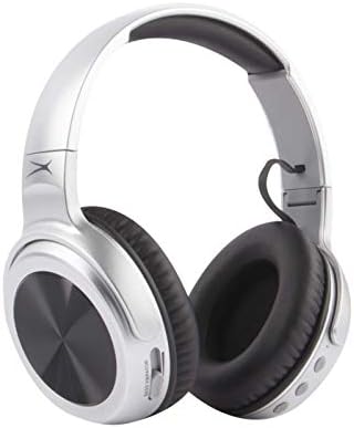 Altec Lansing MZX701- GRY RUMBLE בס מוגבר מעל אוזניות Bluetooth באוזן עם רטט כל-כיווני, חיי סוללה של