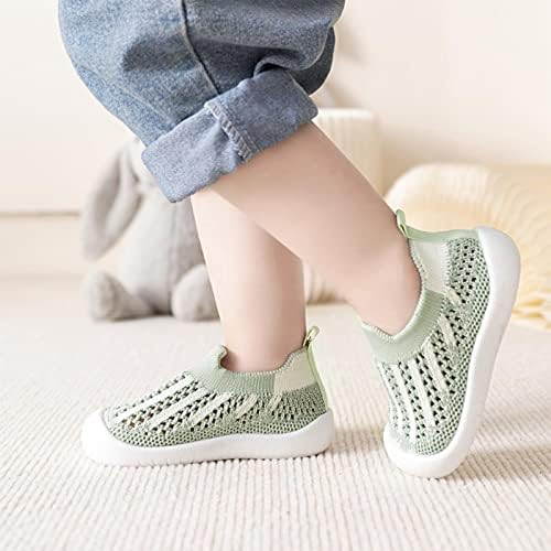 OAISNIT נעלי ילדה תינוקת נעליים נושמות רשתות רשת קלות פעוטות פעוטות נעלי הליכה תינוקות ראשונות 6-24 חודשים