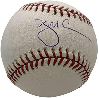 קייל מקולוך חתם על חתימה על חתימה של OML בייסבול MLB Tristar - כדורי חתימה