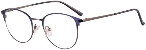 מדולונג מתכת מסגרת נשים של כחול אור חסימת מחשב קריאת משקפיים-2036