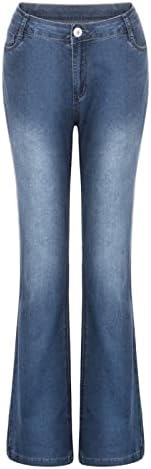 ג'ינס אמצע אתחול בגודל של נשים בגודל אמצע.