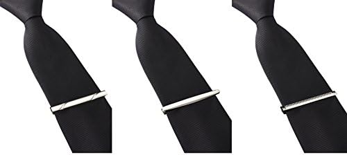 3 יחידות עניבת קליפים לגברים עניבת בר קליפ סט עבור רגיל קשרי עניבה חתונה עסקים