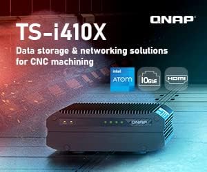 QNAP TS-I410X-8G-US 4 מפרץ NAS תעשייתי ללא מאוורר מהיר עם כפול -10GBE, אינטל אטום מעבד, זיכרון DDR4 של 8GB וקישוריות