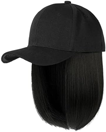 נשים אופנה ישר קצר פאת כובע חיצוני מזדמן רגיל שמש כובעי בייסבול כובע עם כובע מתנה לאישה ילדה